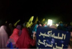 البحيرة: ثوار أبو المطامير يشعلون المدينة بمسيرة مناهضة للانقلاب