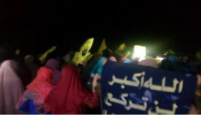 البحيرة: ثوار أبو المطامير يشعلون المدينة بمسيرة مناهضة للانقلاب