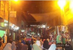 الجيزة: مسيرة ليلية بالمنصورية تدعو للتصعيد في ذكرى النكسة