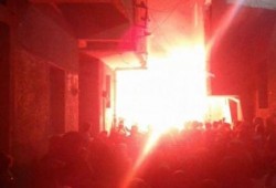 أولتراس نهضاوى يشعل حماس مناهضى الانقلاب بناهيا