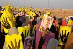 مسيرة صباحبة حاشدة بفاقوس تطالب بعودة الجيش لثكناته استجابة لدعوة تحالف الشرعية