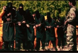سوريا : جيش الإسلام يعدم 12 من عناصر داعش ردا على ذبح عدد من أفراده (فيديو)
