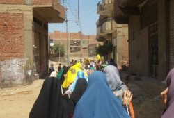 الشرقية : التحالف ينظم فاعلية تجوب شوارع " أنشاص الرمل " #عودوا_لثكناتكم