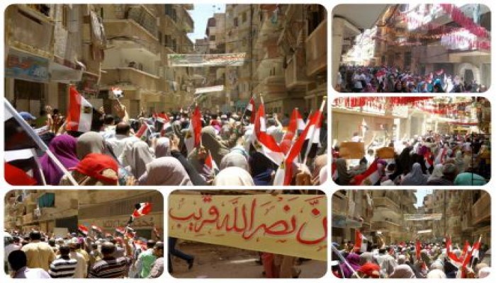 مسيرة وانتفاضة حاشدة لثوار العجمي بالإسكندرية