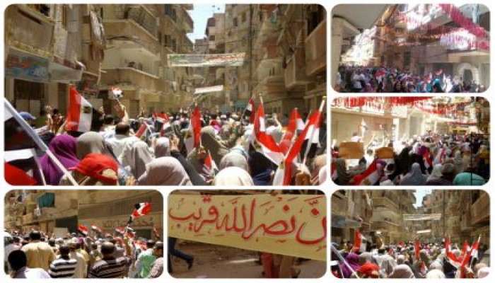 مسيرة وانتفاضة حاشدة لثوار العجمي بالإسكندرية