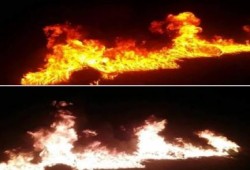 قطع طريق "‫‏العريش‬ - ‫القنطرة‬" الدولي ب‏شمال سيناء‬