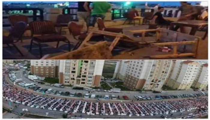 إفطار مصر وتركيا يوضح الفرق بين المنقلب والمنتخب (صورة)