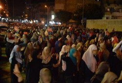 حشود هادرة في مسيرات إسكندرية استعدادا لذكرى نكسة 30 يونيو