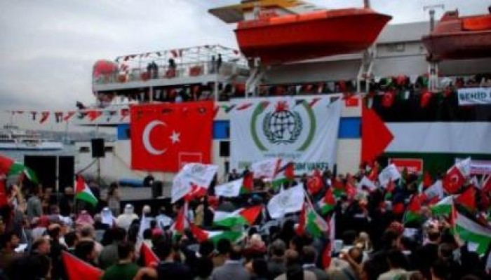 "الكيان الصهيونى " يهدد باعتراض أسطول الحرية الثالث
