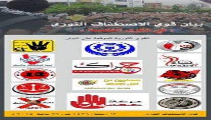 بيان قوي الإصطفاف الثوري في ذكري نكسة 30 يونية