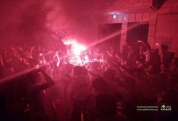 ثوار ناهيا يتحدون داخلية الانقلاب بمسيرة ليلية ضمن فعاليات "عودوا لثكناتكم"