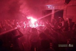 ثوار ناهيا يتحدون داخلية الانقلاب بمسيرة ليلية ضمن فعاليات "عودوا لثكناتكم"