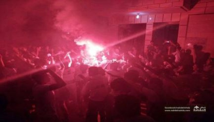 ثوار ناهيا يتحدون داخلية الانقلاب بمسيرة ليلية ضمن فعاليات "عودوا لثكناتكم"