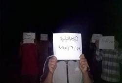 الإسماعيلية: وقفة ليلية لشباب ضد الانقلاب بالتل الكبير رفضاً لأحكام القضاء الجائرة