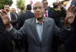 إسرائيل ترحل المرزوقي إلى فرنسا