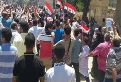 تظاهرات حاشدة في الإسكندرية بذكرى نكسة 30 يونيو