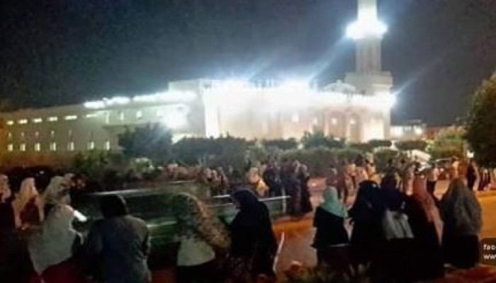 فعالية ليلية لثوار أكتوبر ضد حكم العسكر