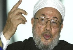 الشيخ القرضاوي :الانقلاب يدفع مصر إلى الهاوية ولولا مرشد الإخوان لحدث ما لا يحمد عقباه