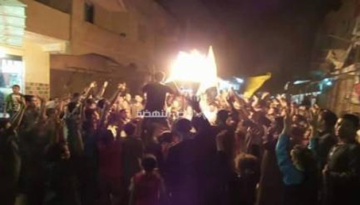 مسيرة ليلية لثوار أطفيح فى ذكرى نكسة 30 يونيو