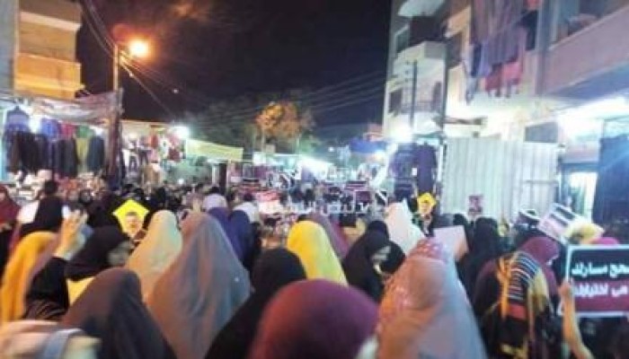 كرداسة تتحدى داخلية الانقلاب بمسيرة حاشدة ضد حكم العسكر