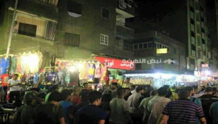 مسيرة حاشدة بالهرم تتصدى لاعتداءت أمن الانقلاب