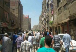 بالصور .. ثوار المطرية يتحدون امن الانقلاب وينظمون فاعلية حاشدة انطلقت من مسجد النور