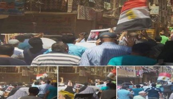 القاهرة تشتعل بتظاهرات غاضبة تنديدا بمجزرة 6 أكتوبر