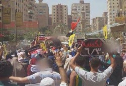 ثوار المعادى يتصدون لهجوم ميليشيات العسكر