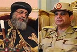 منصور.. تشديد الحراسة على «تواضروس» يكشف نوايا الانقلاب الدموية