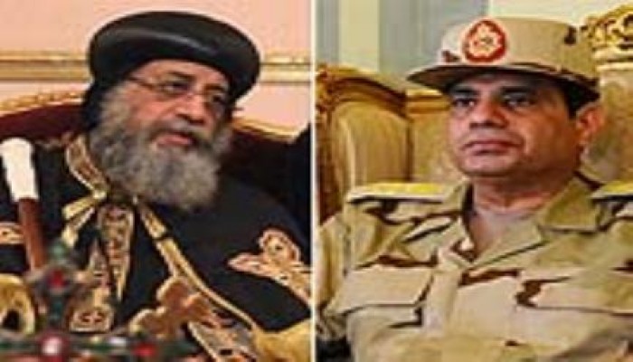 منصور.. تشديد الحراسة على «تواضروس» يكشف نوايا الانقلاب الدموية