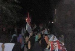 الغربية: مسيرة ليلية مناهضة لحكم العسكر في الذكرى الثانية الانقلاب