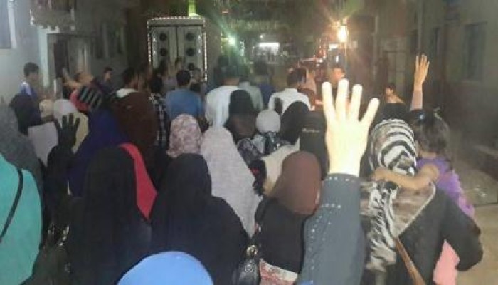 الجيزة: مسيرة ليلية لثوار الحوامدية إستجابة لدعوة التحالف الوطنى لدعم الشرعية