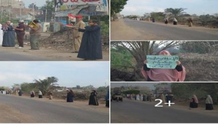 سلاسل ووقفات بالشرقية تطالب بالاصطفاف الثوري