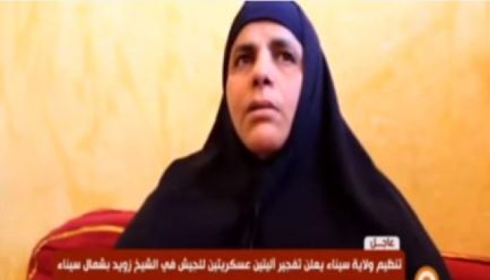 بالفيديو.. والدة أحد ضحايا سيناء: دم ابني في رقبة "السيسي"