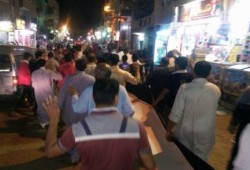 المنوفية: مسيرة ليلية بالخطاطبة تطالب بالقصاص من قتلة الشهداء