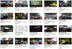 بالفيديو والصور .. 25 فعالية ثورية ليلية مناهضة للانقلاب بـ9 محافظات