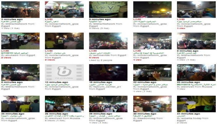 بالفيديو والصور .. 25 فعالية ثورية ليلية مناهضة للانقلاب بـ9 محافظات