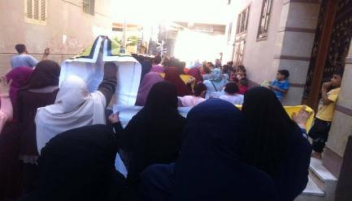 مسيرة حاشدة لطلاب ضد الانقلاب بدقهلة دمياط