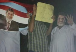 الإسماعيلية: وقفة لشباب ضد الانقلاب بابو صوير احياءّ لذكرى مذبحة الحرس الجمهوري