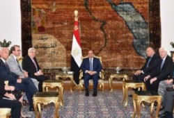 موقع بريطاني: السيسي التقى لجنة أمريكية-يهودية تعد المدافع الأول عن حقوق اليهود في العالم