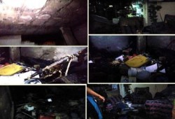 جيش الانقلاب يحرق منزل أحد المواطنين بسيناء بقنبلتين ويعتقل نجله ويصيب الأخر