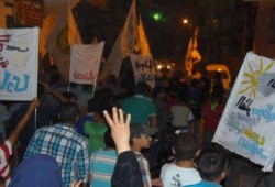 الشرقية: مسيرة ليلية لثوار كفر حافظ تطالب بالقصاص لشهداء الحرس الجمهورى