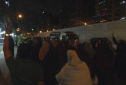 مسيرة ليلية مناهضة للانقلاب بالعصافرة تنديدا بمذبحة أكتوبر