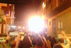 الجيزة: مسيرة ليلية مناهضة للانقلاب بالكوم الأحمر في العشر الأواخر