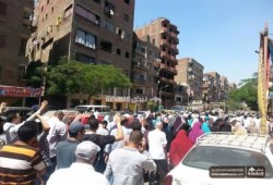 حشود هادرة من ثوار امبابة والمهندسين : ثورتنا السلمية قادرة على كسر انقلاب العسكر