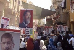 مسيرة حاشدة بمسقط رأس الرئيس مرسي تنديدا بالانقلاب