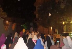 مسيرة ليلية حاشدة لثوار حلوان ضد حكم العسكر