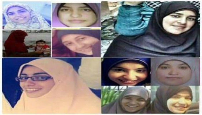 نيابة الانقلاب بدمياط تجدد حبس فتيات دمياط للمرة السادسة