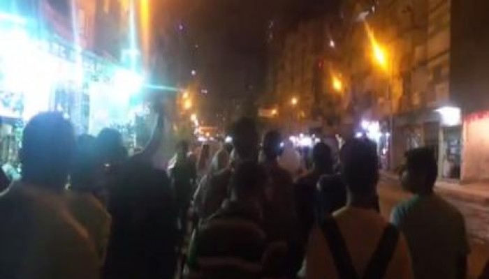 فعالية ليلية لثوار الاسكندرية ضد حكم العسكر وجرائمه