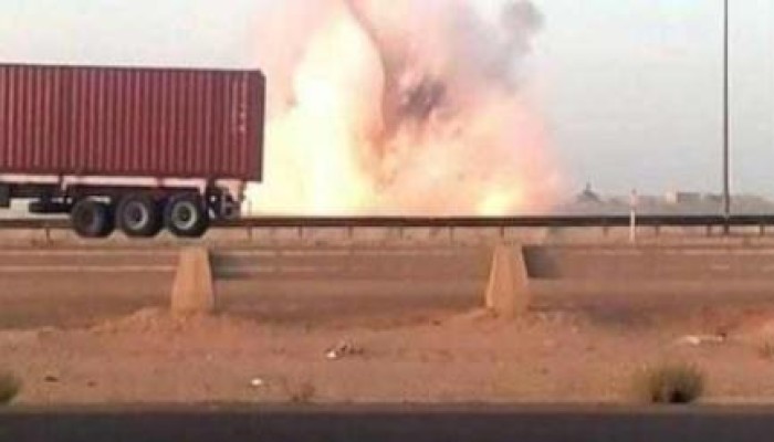 "ولاية سيناء" يعلن تفجير كمين للجيش المصري  بطريق القطامية /السويس